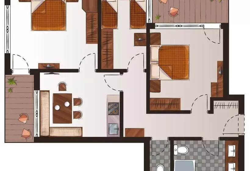 Отель Pinzger Tux