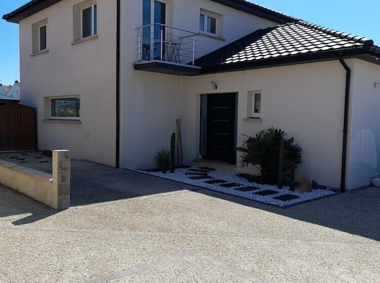 펜션 Chambres 2 Caps