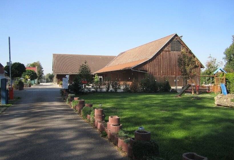 호텔 Schlaffass Camping Gutshof Donauried