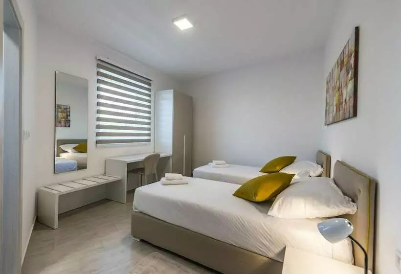 A Modern Luxury Villa With A Crystalclear Swimming Pool And Cultivated Garden