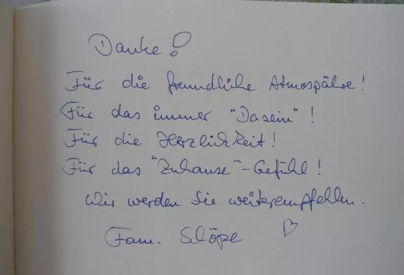 Отель Pension Blume