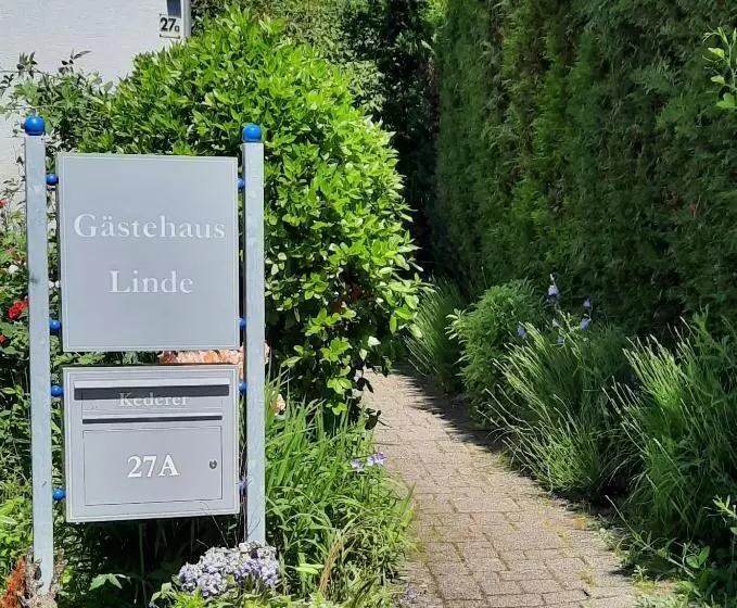 Пансион Gästehaus Linde, Hotel Garni