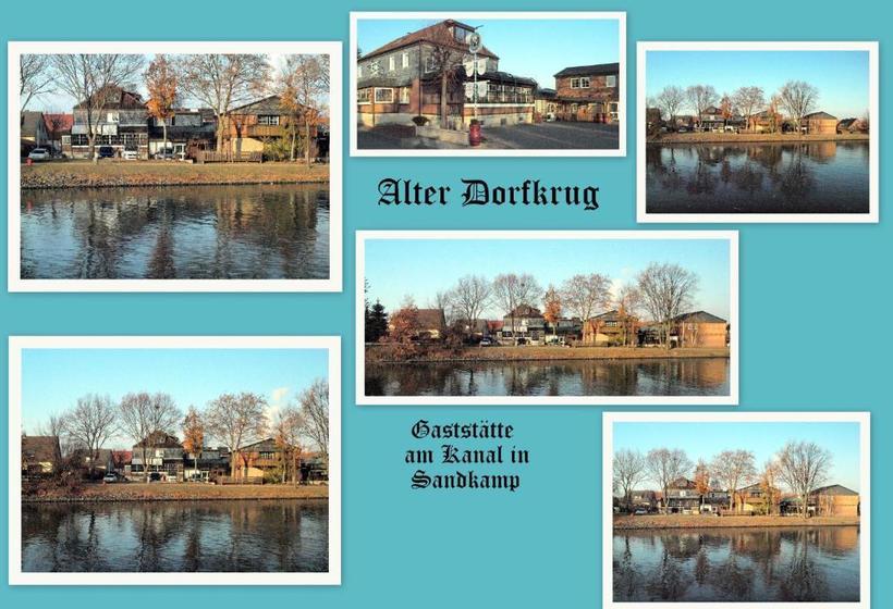 فندق Alter Dorfkrug Am Kanal