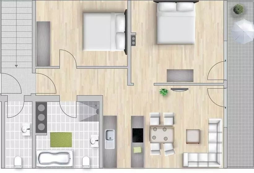 Пансион Das Schönanger Ferienwohnungen