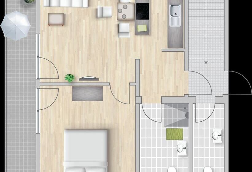 Пансион Das Schönanger Ferienwohnungen