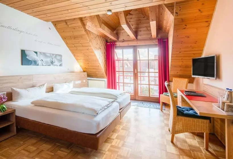 בית מלון כפרי Restaurant Zur Kanne