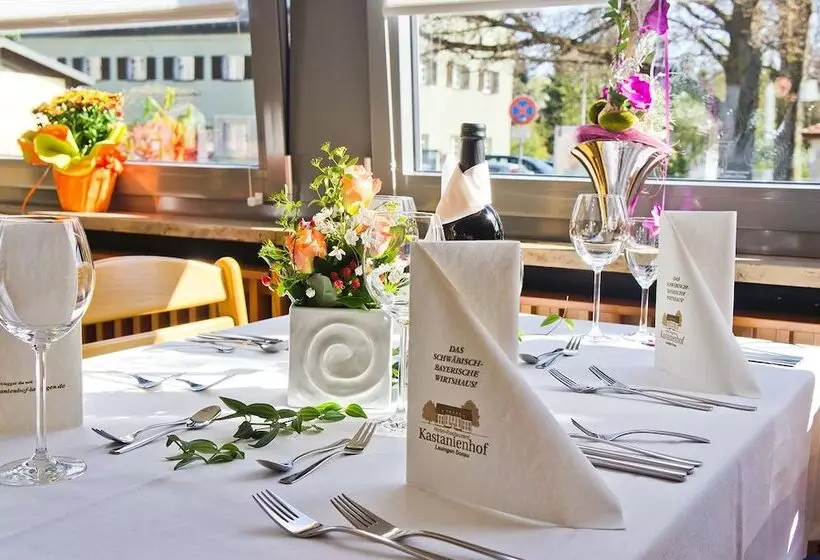 Отель Restaurant Kastanienhof Lauingen