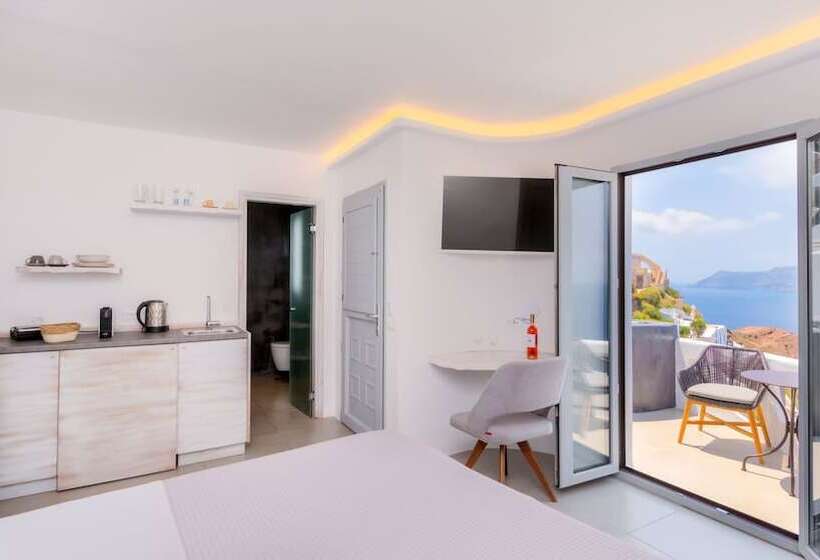 Pension (Hôtel basse catégorie) Oia Angle Cavehouse