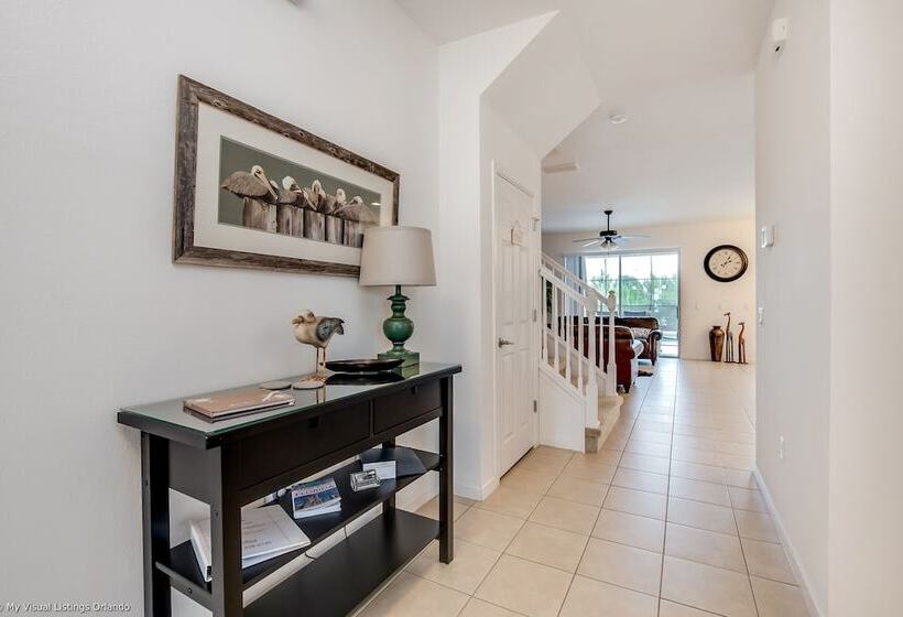 Impressive Waterfront Retreat Near Disney With Cinema Room   5bd/4ba Ph   Rav5341