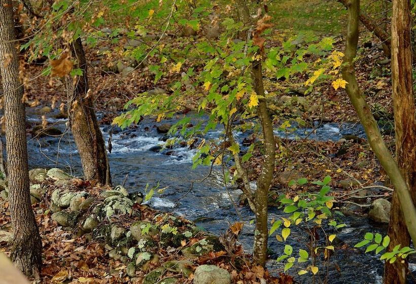 Jon S Pond On Cosby Creek 2 Bedrooms, 2 Baths, Sleeps 6 Cabin By Redawning