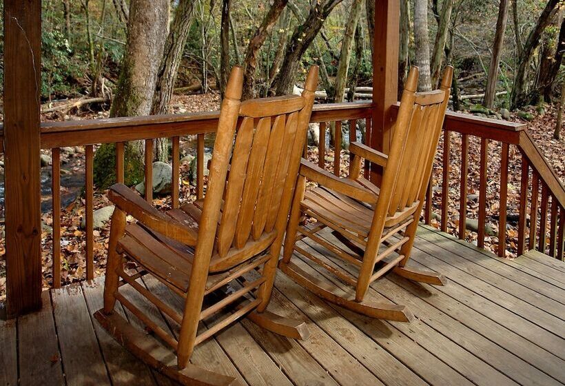 Jon S Pond On Cosby Creek 2 Bedrooms, 2 Baths, Sleeps 6 Cabin By Redawning