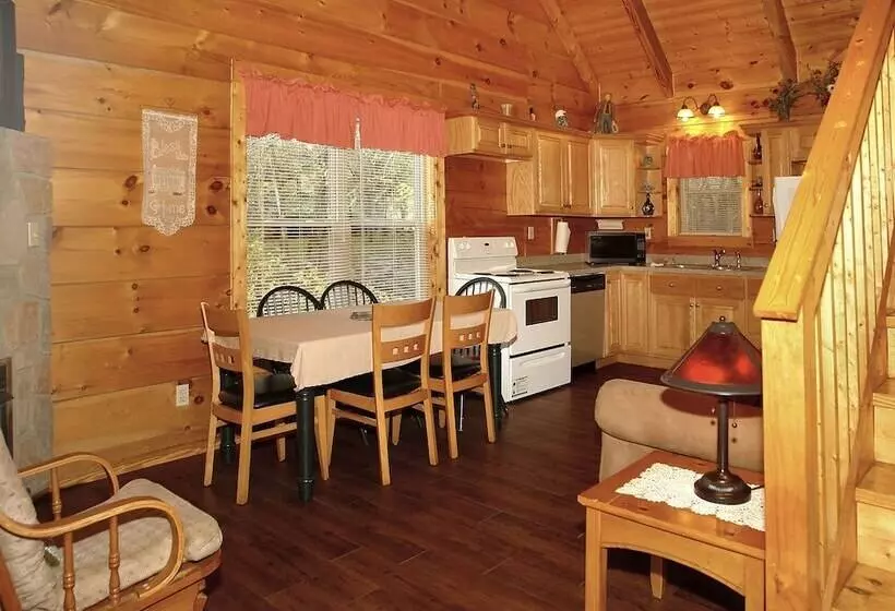 Jon S Pond On Cosby Creek   2 Bedrooms, 2 Baths, Sleeps 6 Cabin By Redawning