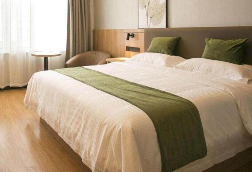 בית מלון כפרי Green Tree Inn Shandong Tai An Ningyang County Ningyang Avenue