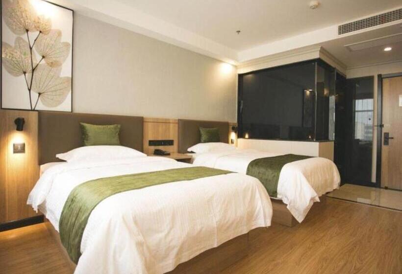 בית מלון כפרי Green Tree Inn Shandong Tai An Ningyang County Ningyang Avenue