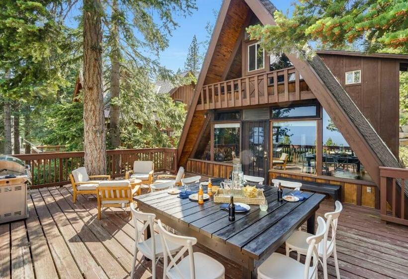 Horizon By Avantstay Stunning A Frame Cabin W Hot Tub Billiards Lake Views