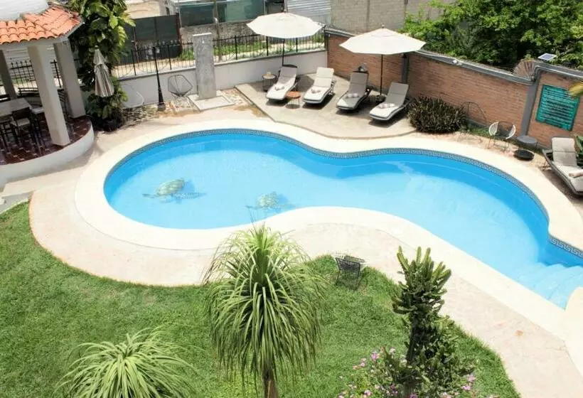 ホテル Bungalows Paraíso Bucerías