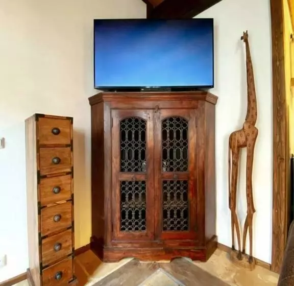 Ferienhaus Namibia Lodge Im Rittergut Leppersdorf