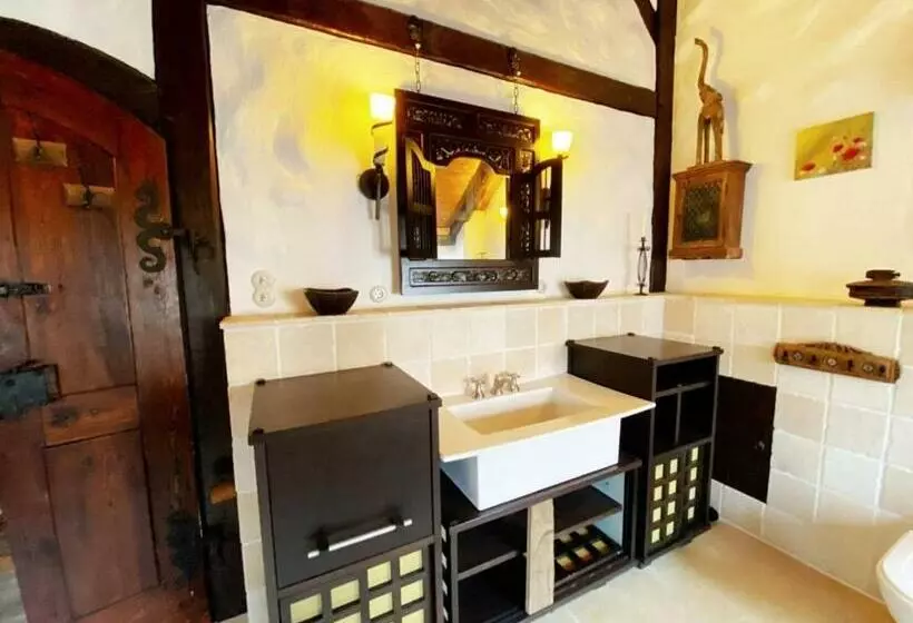 Ferienhaus Namibia Lodge Im Rittergut Leppersdorf