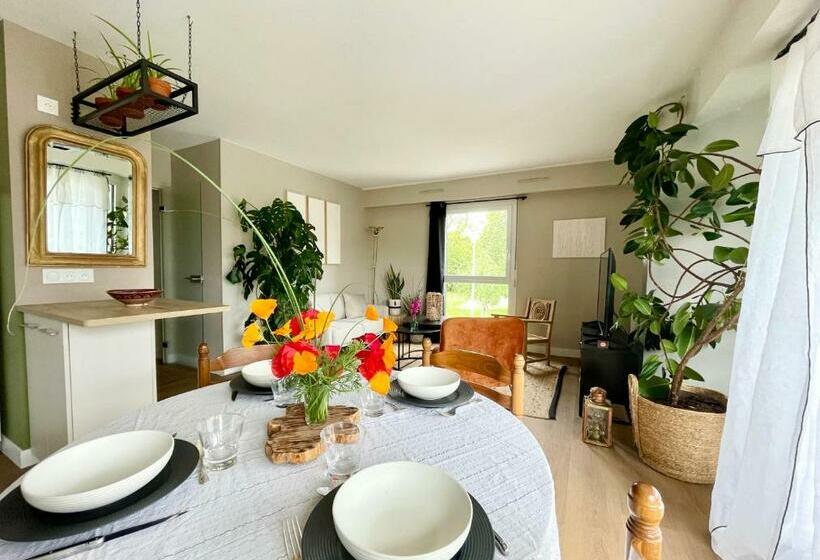 L Artistik   Appartement 5 Min à Pied Du Port Et Parking Privé