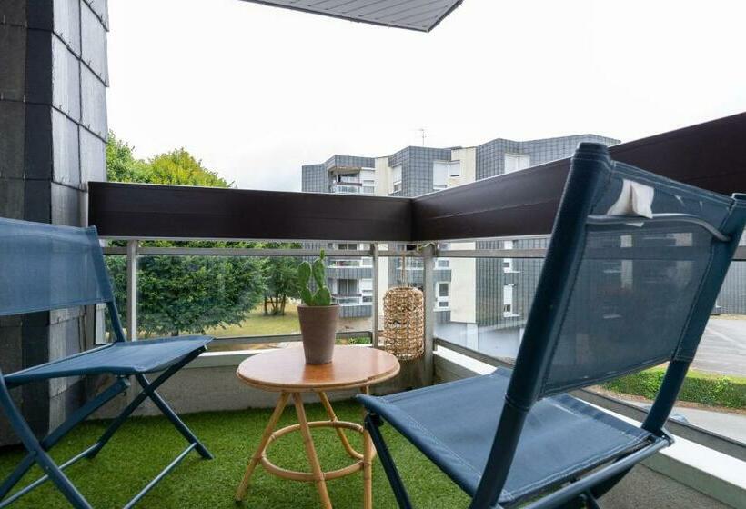 L Artistik   Appartement 5 Min à Pied Du Port Et Parking Privé