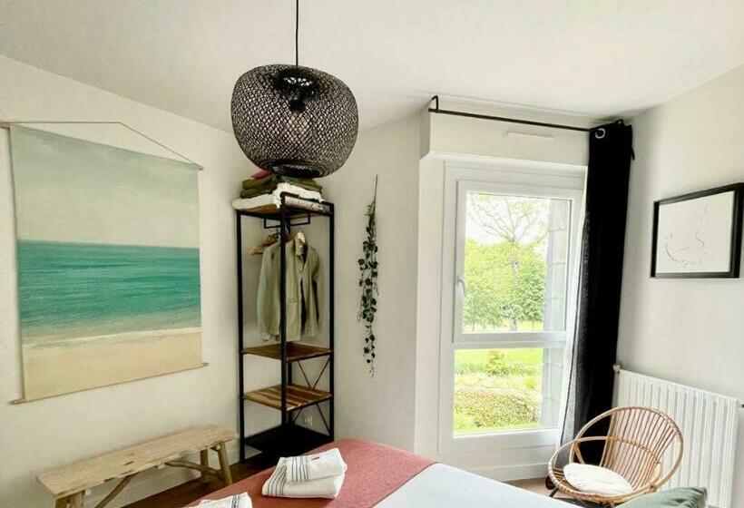 L Artistik   Appartement 5 Min à Pied Du Port Et Parking Privé