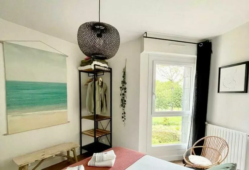 L Artistik   Appartement 5 Min à Pied Du Port Et Parking Privé