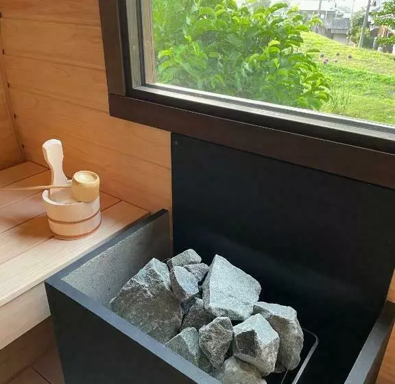 Majatalo 淡路島でサイコーのととのうを体験出来るサウナ宿たんざ二種類のフィンランドサウナを体験できます