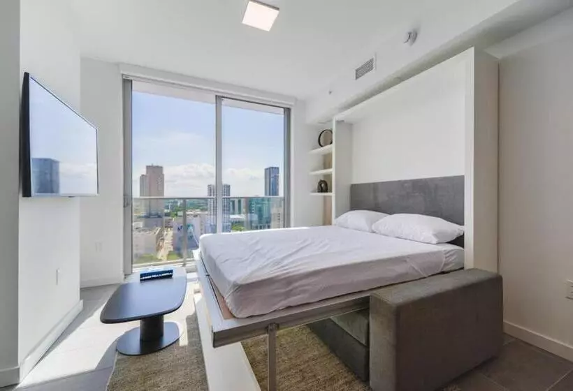 Wonderful 1 Br Apartment With At Downtown Miami