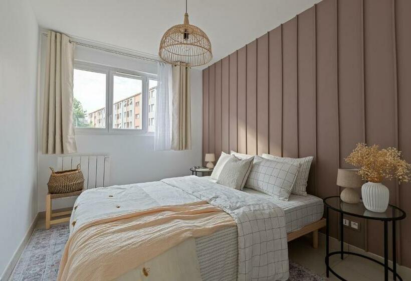 Appartement Spacieux 1 Chambre Parking Gratuit