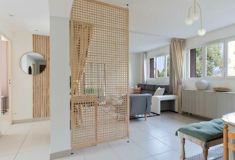 Appartement Spacieux 1 Chambre Parking Gratuit