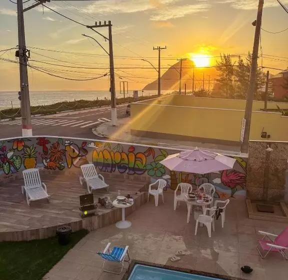 ペンション Suítes Pé Nareia Itaipuaçu