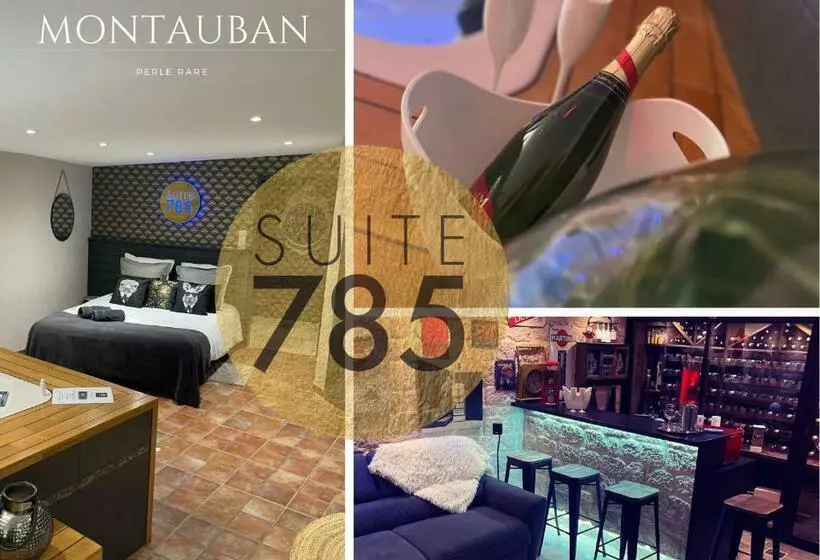 Aamiaismajoitus (B&B) Suite 785 Chambre Loveroom Jacuzzi Sauna Cave