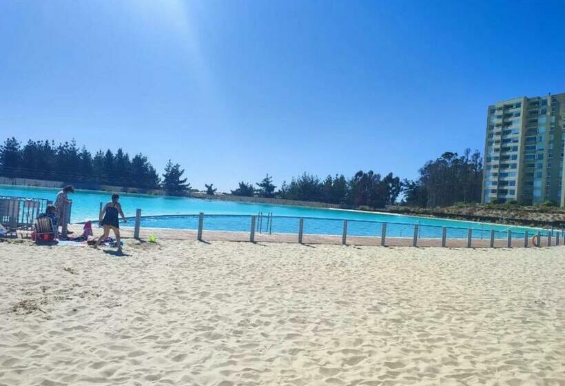 Departamento Lagunamar Las Cruces 3d2b Piscina Y Estacionamiento Kayak