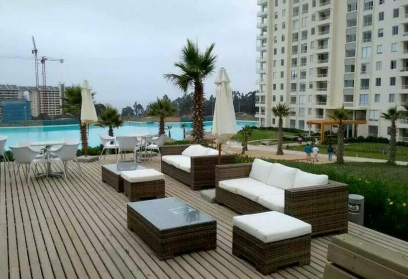 Departamento Algarrobo Con Excelente Vista Al Mar