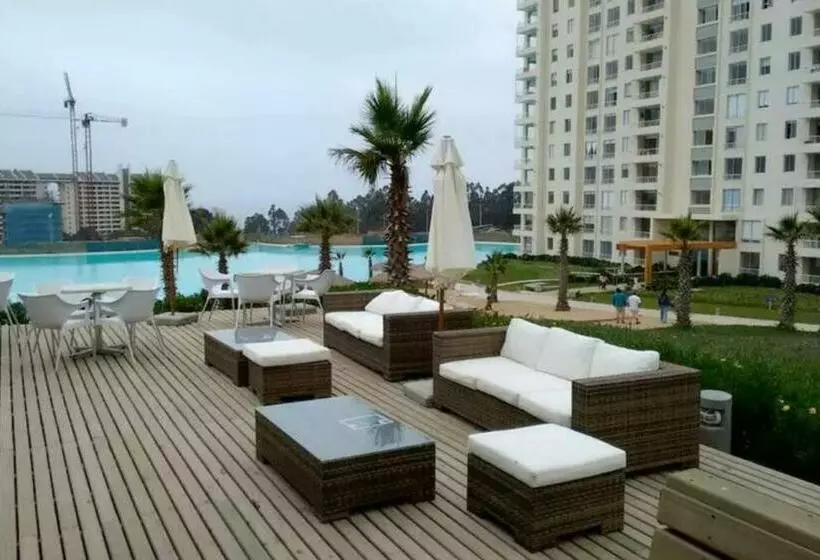 Departamento Algarrobo Con Excelente Vista Al Mar