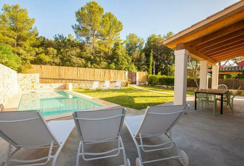 Villa With Pool Near The Beach In Cala San Vicente By Renthousing