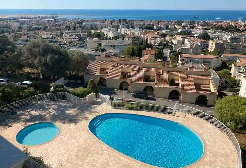 Apartment Design Calme Garage Piscine Vue Exceptionnelle