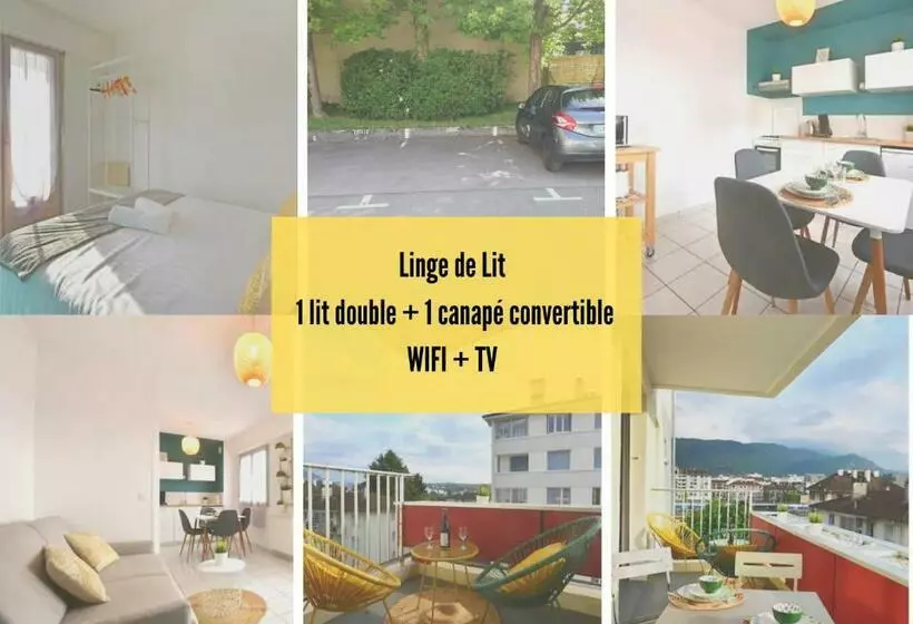 Cabana & Le Central   Proche Lac , Terrasse Et Parking