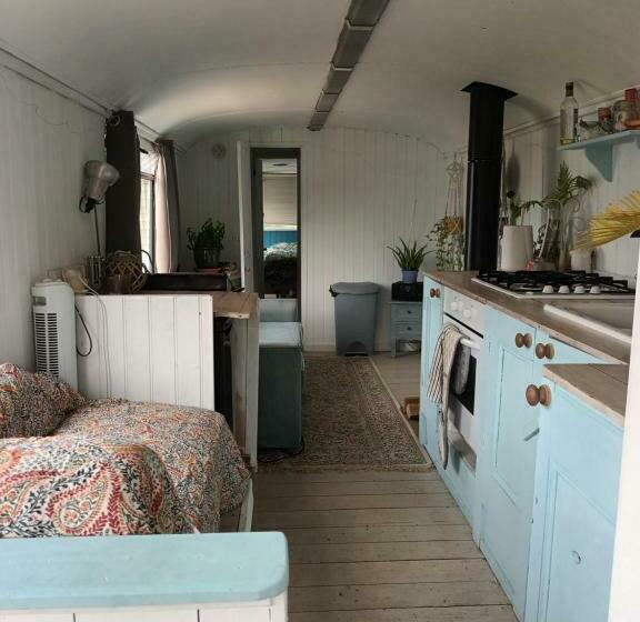Converted French Bus With Stunning Views