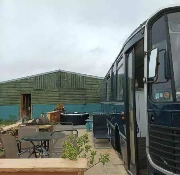 Converted French Bus With Stunning Views