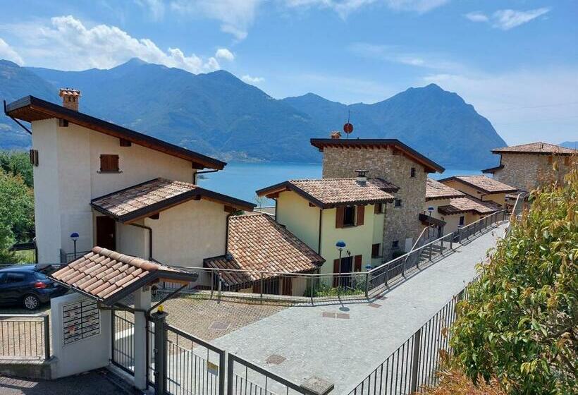 Iseo Lake Villa Con Vista Lago E Piscina
