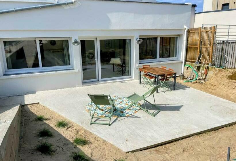 Le Beachhaus Appartement Avec Jardin A 100m De La Mer