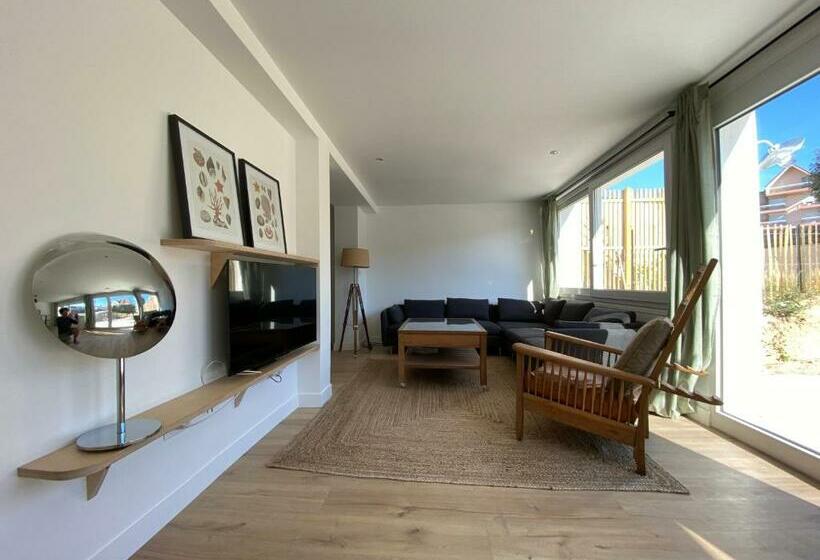 Le Beachhaus Appartement Avec Jardin A 100m De La Mer