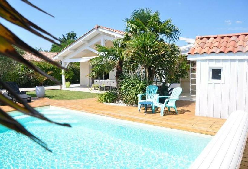 Maison Avec Piscine, Jaccuzi, Hammam à 800 M Du Lac