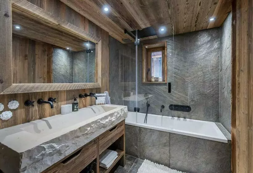 Chalet Neuf à Saint Martin De Belleville, 200m Des Pistes, Spa Privé, 10 Personnes   Fr 1 570 31