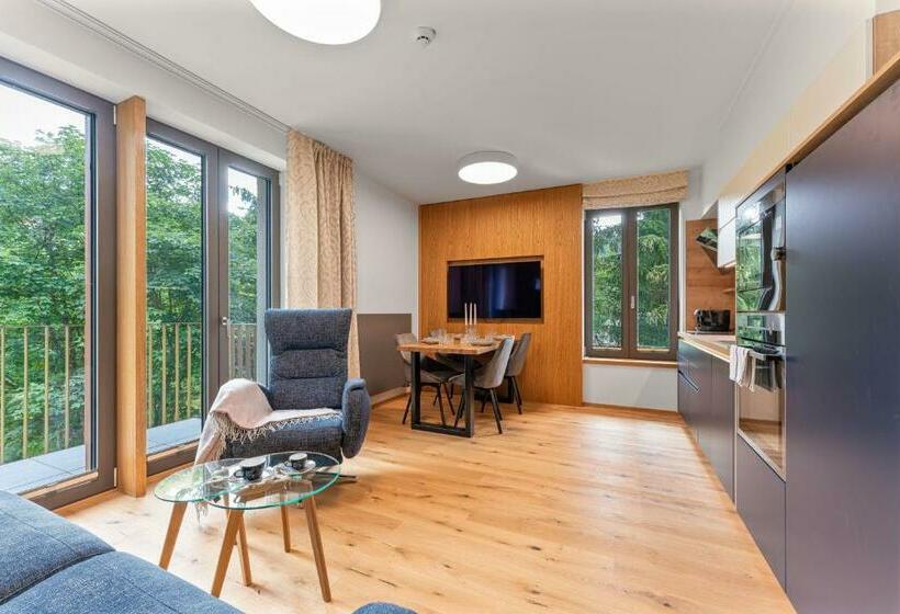 Residence Koubek útulný Apartmán S Výhledem A Parkováním