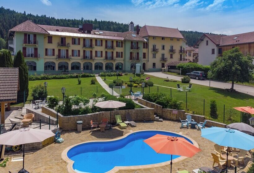 בית מלון כפרי Hôtel Restaurant Le Lac