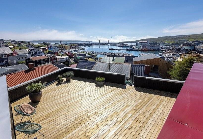 Downtown Retro Decor Stunning Views Terrace