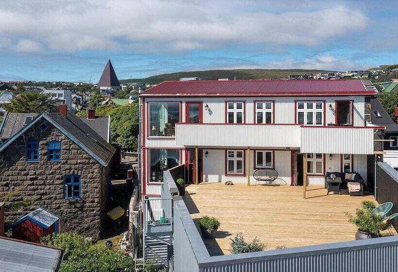 Downtown Retro Decor Stunning Views Terrace