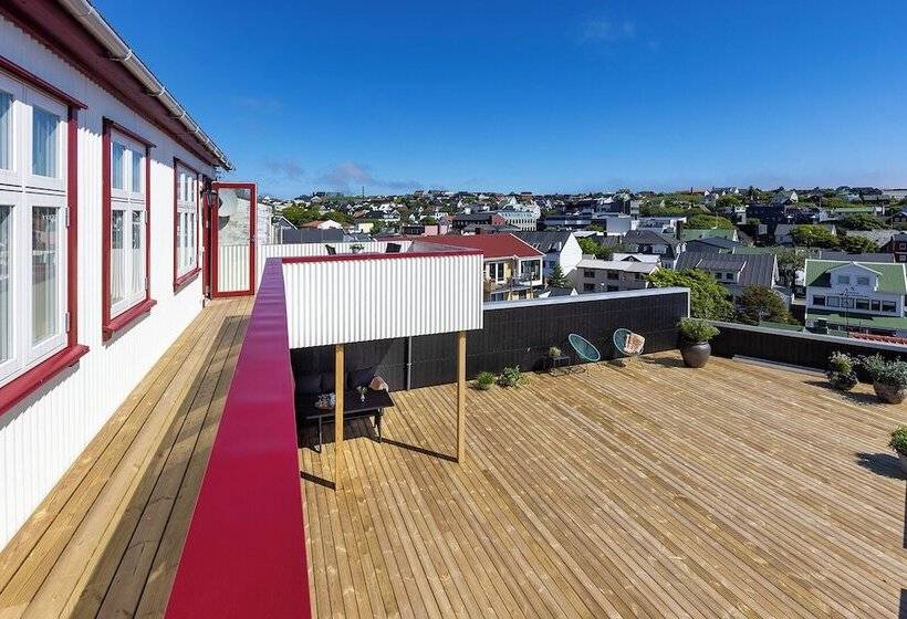 Downtown Retro Decor Stunning Views Terrace